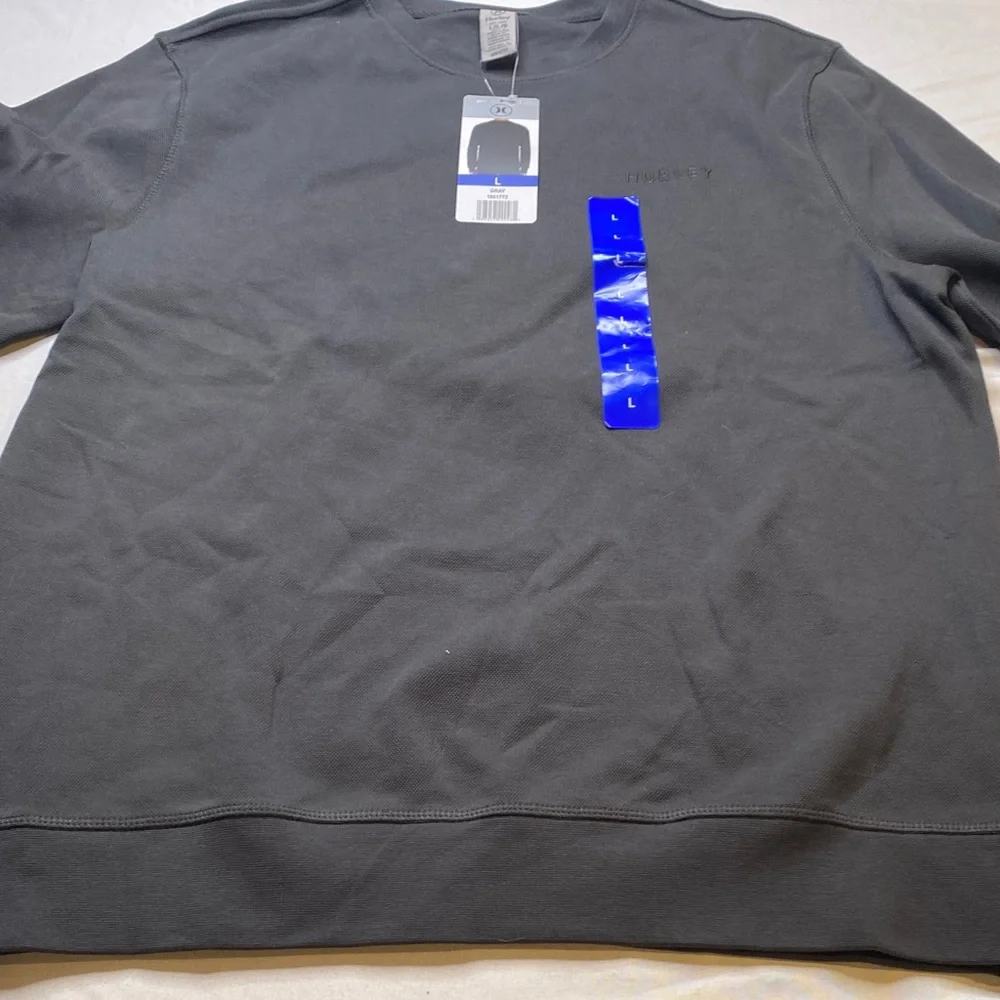 Hurley Men's Dark Gray‎ Crewneck Sweater